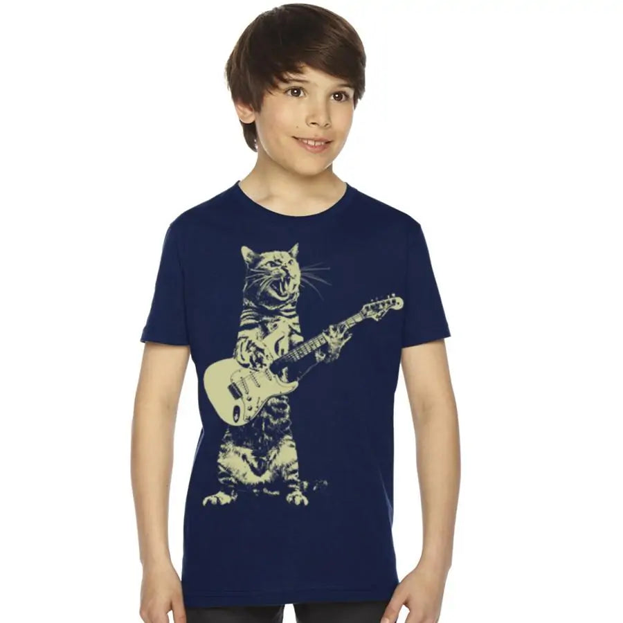 Guitar Kitty Kids Tee
