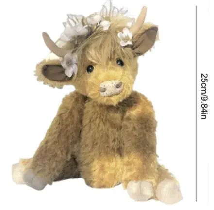 Scottish Highland Cow Plush Toy