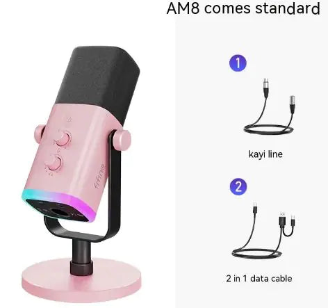 Sleek Multi-Use Noise Cancelling Mic