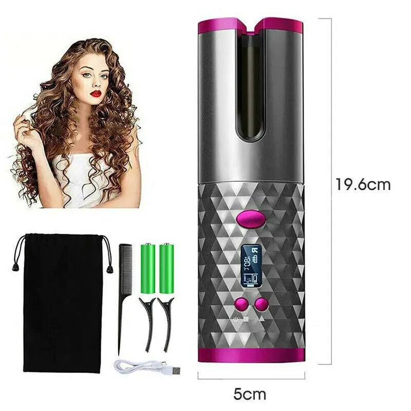 Ceramic Auto Curl Wireless Iron