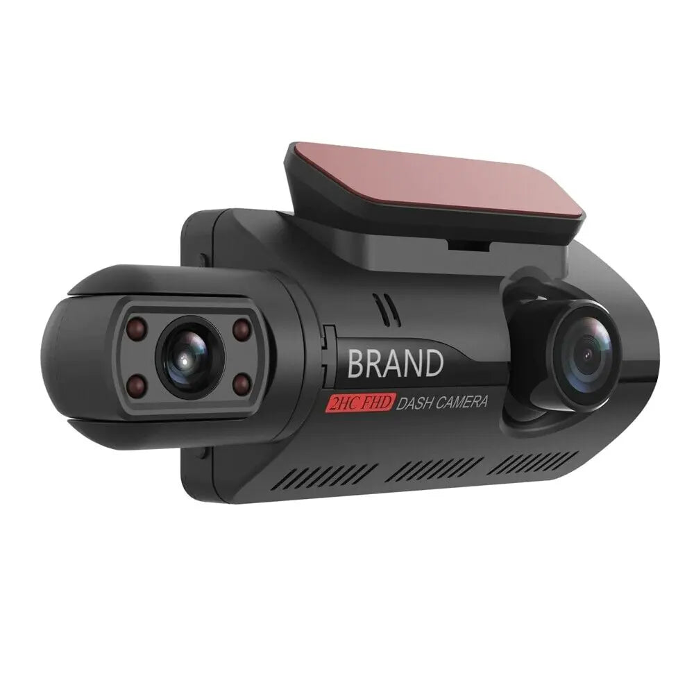 Dual Lens 1080P Car DVR & Dash Cam Recorder