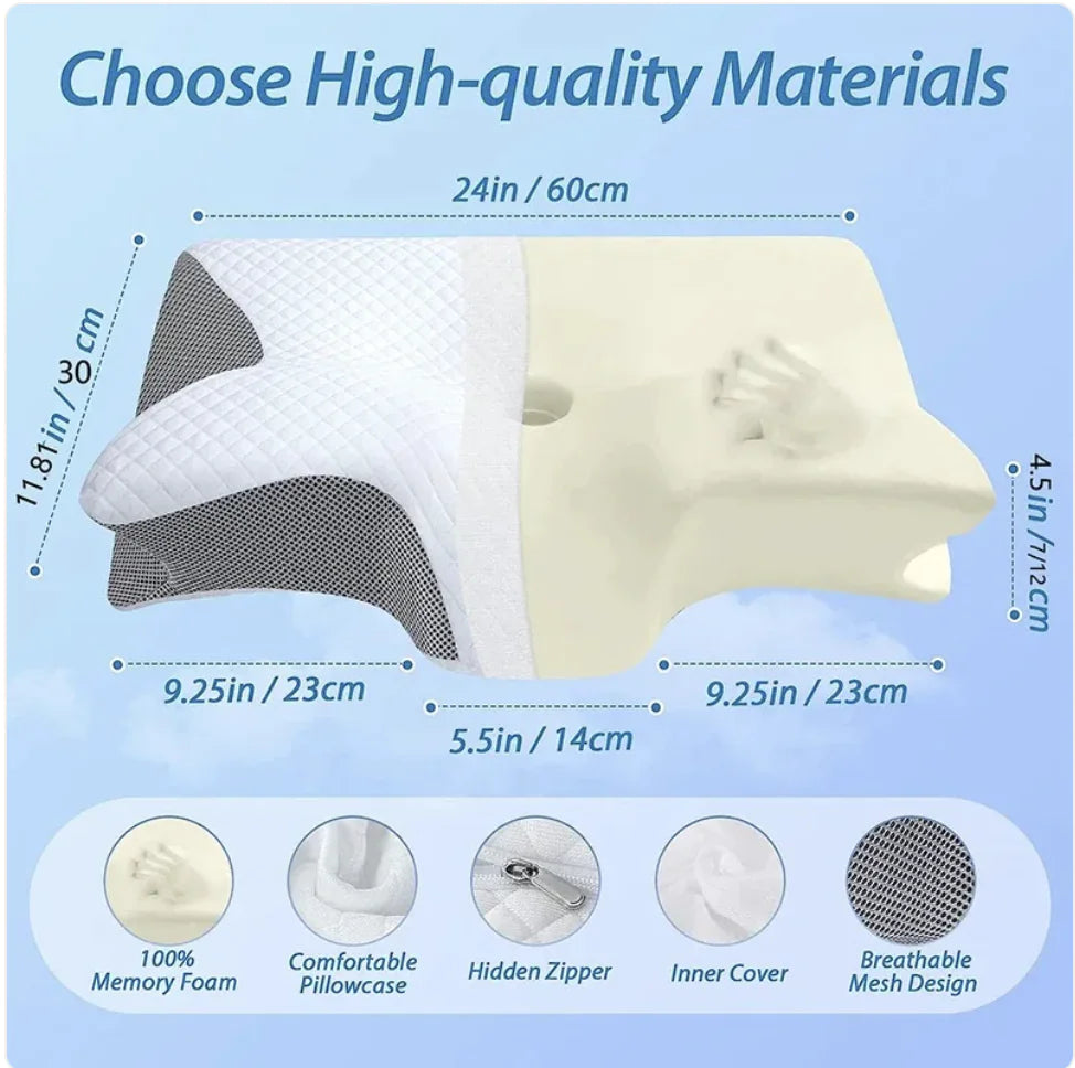 ErgoComfort Cervical Foam Pillow