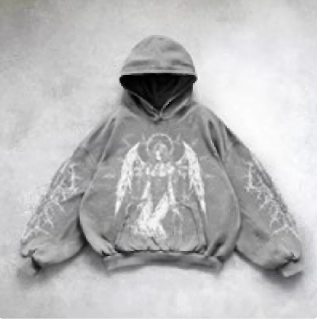 Metro Flair Hooded Art Sweatshirt