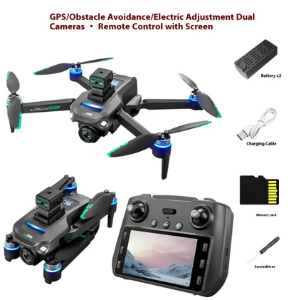 GPS Smart Drone with HD Camera &amp; Collision Avoidance