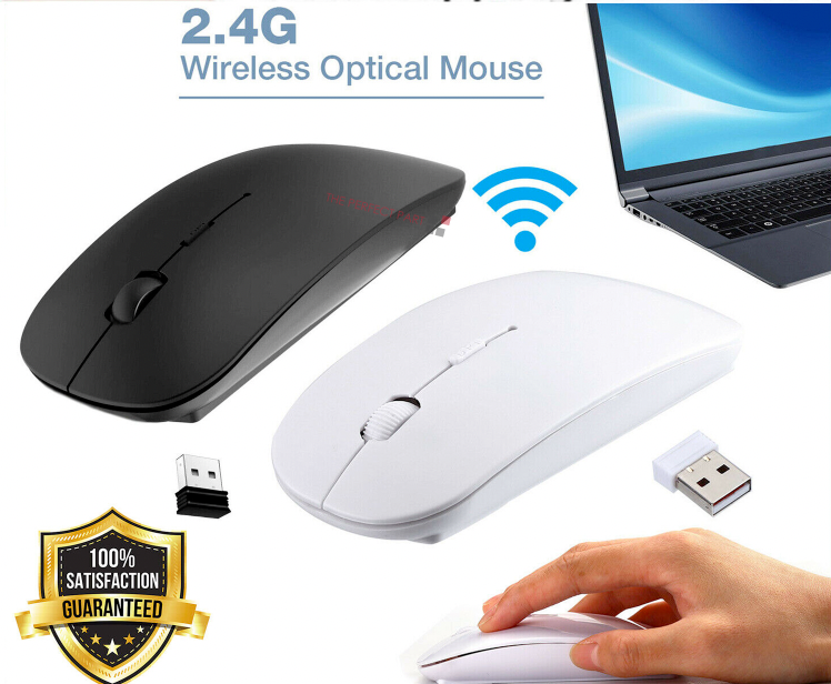 2.4GHz Wireless Optical Mouse for Mac &amp; PC