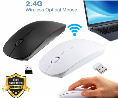 2.4GHz Wireless Optical Mouse for Mac &amp; PC