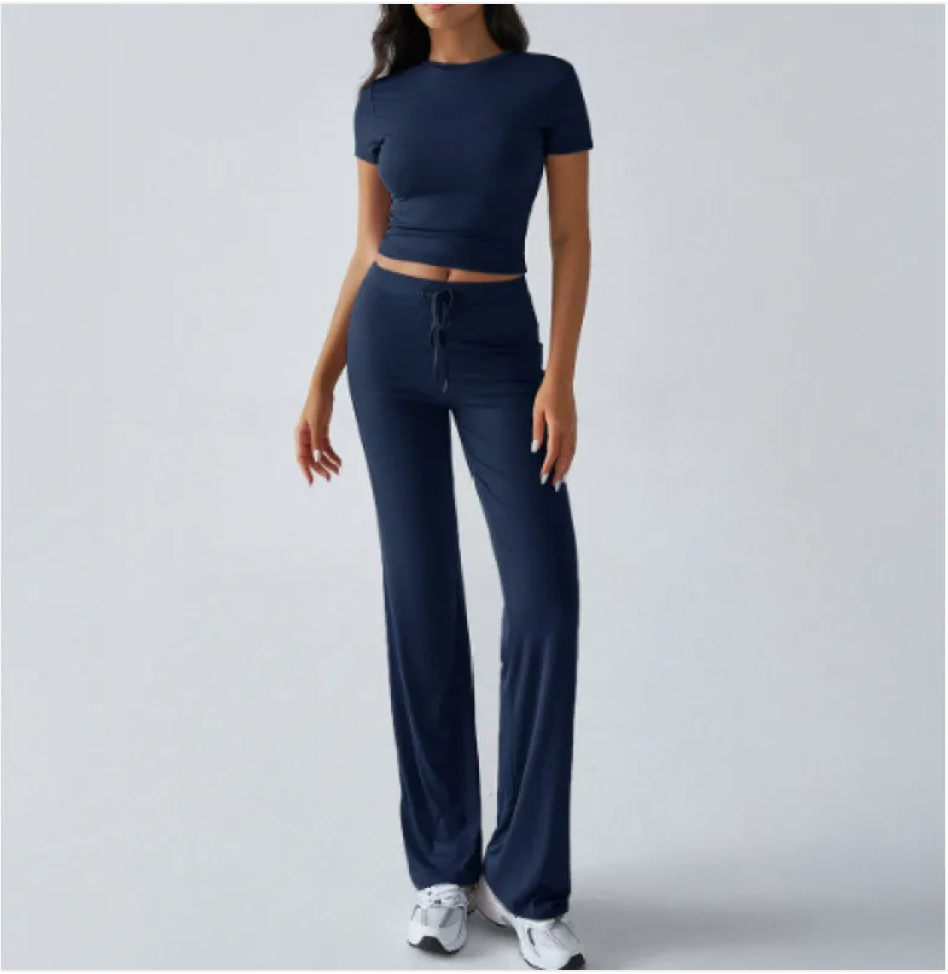 Chic Urban Round Neck Set