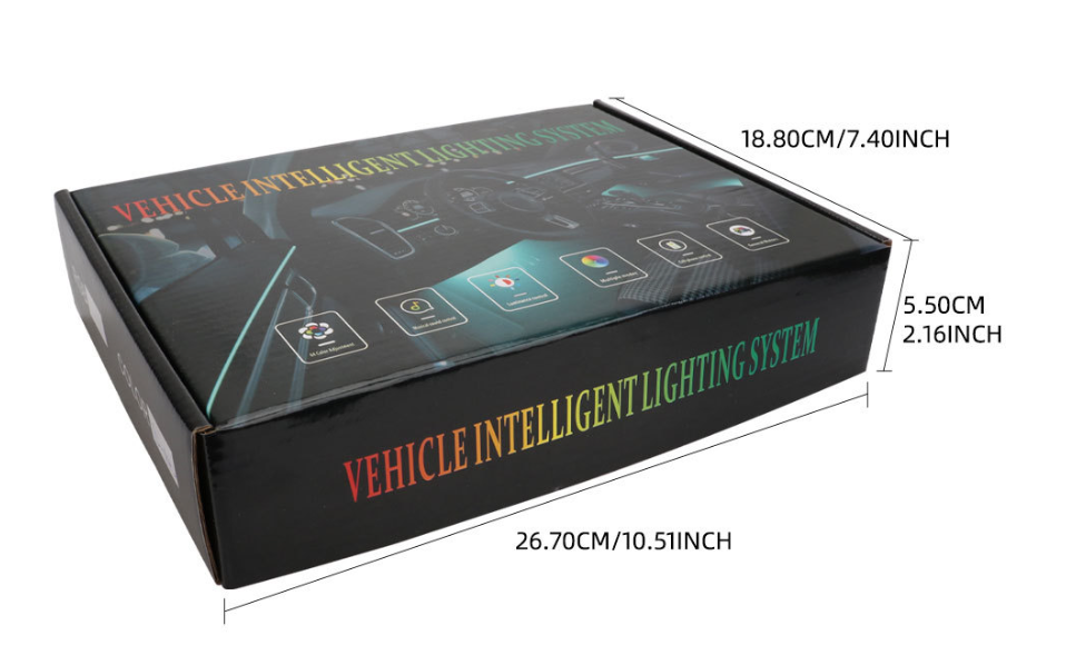 USB Music Sync Car Light