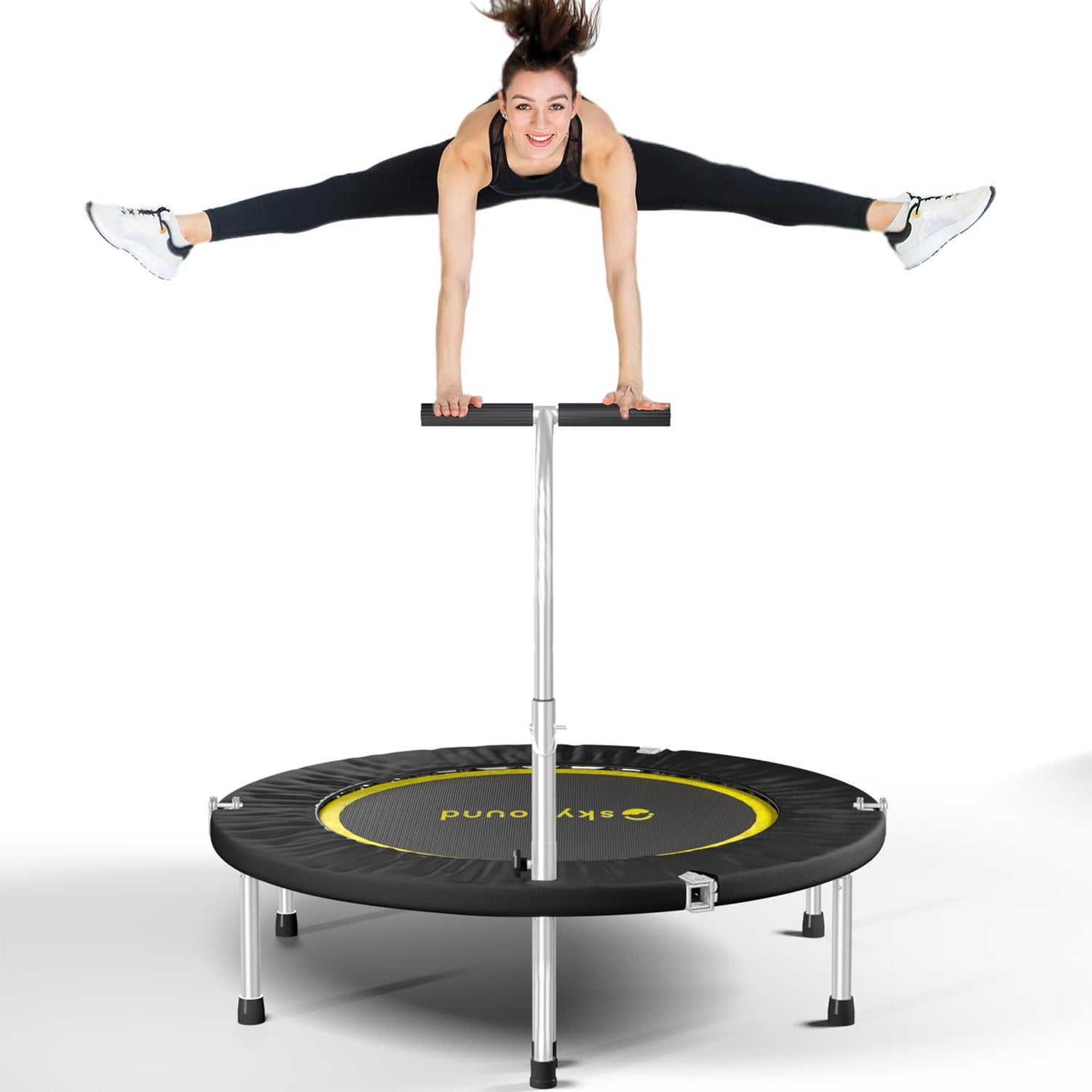 SkyTone Fitness Rebounder with T-Bar Handle ChicCharm