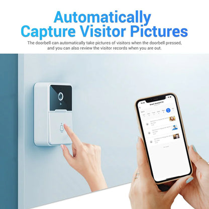 Smart WiFi Video Doorbell with Intercom