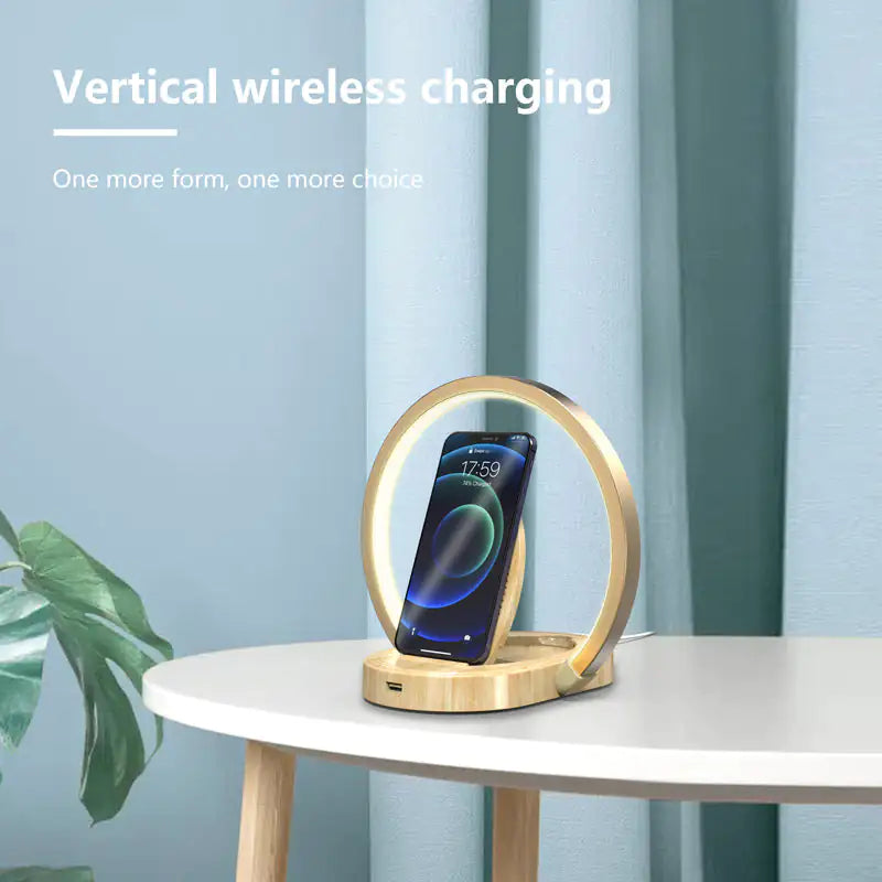 Multifunctional LED Lamp with Wireless Charger