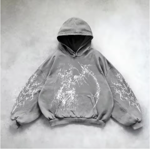 Metro Flair Hooded Art Sweatshirt