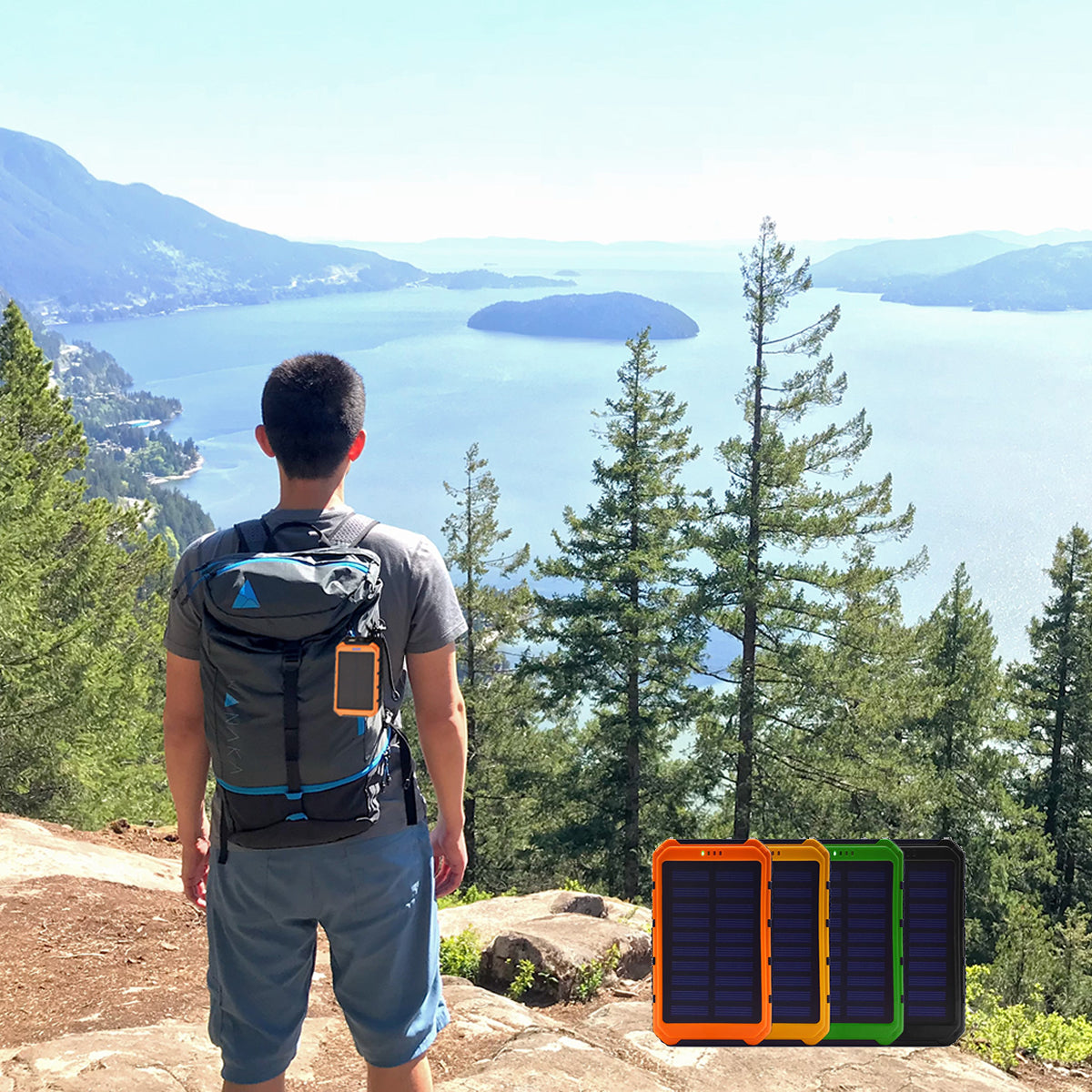 Dual USB Solar Power Bank ChicCharm