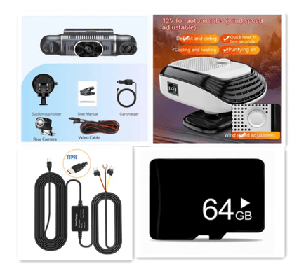 Quad HD Wi-Fi Car Dash Camera