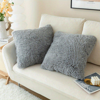 Chic Plush Cushion Covers