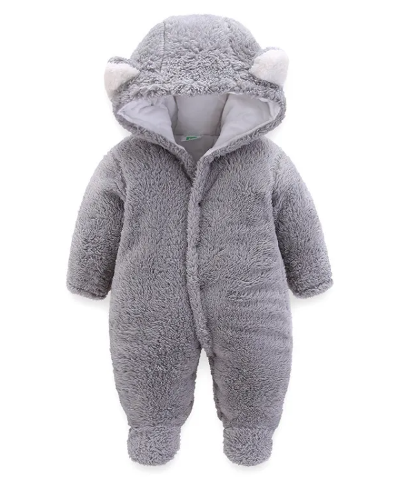 Winter Baby Jumpsuit Newborn Warm Thick Baby Romper ChicCharm