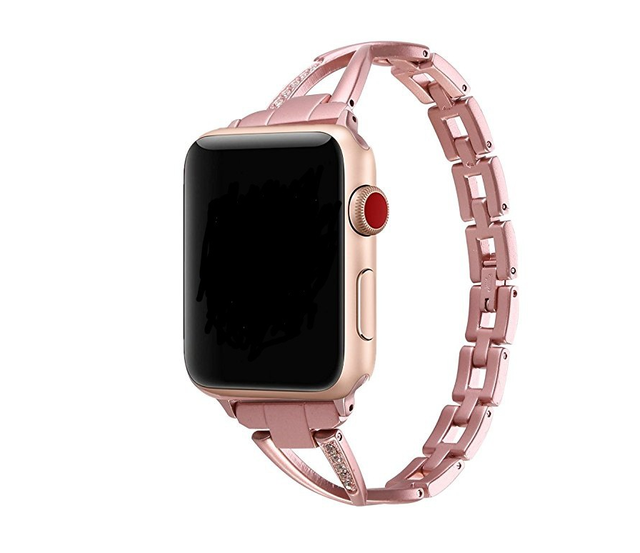 Diamond X-Link Stainless Apple Watch Strap