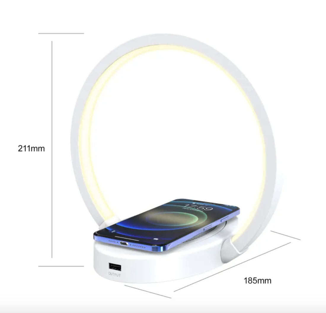 Multifunctional LED Lamp with Wireless Charger