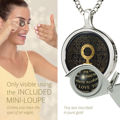 Venus Embrace 120 Languages Love Pendant