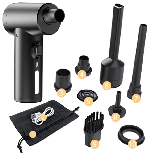 FlexiClean Cordless Blower &amp; Vac ChicCharm