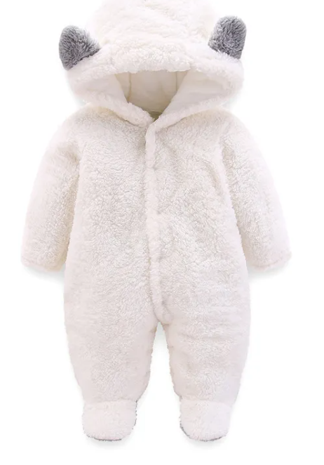 Winter Baby Jumpsuit Newborn Warm Thick Baby Romper ChicCharm
