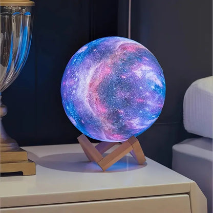 Celestial 16-Color LED Moon Lamp