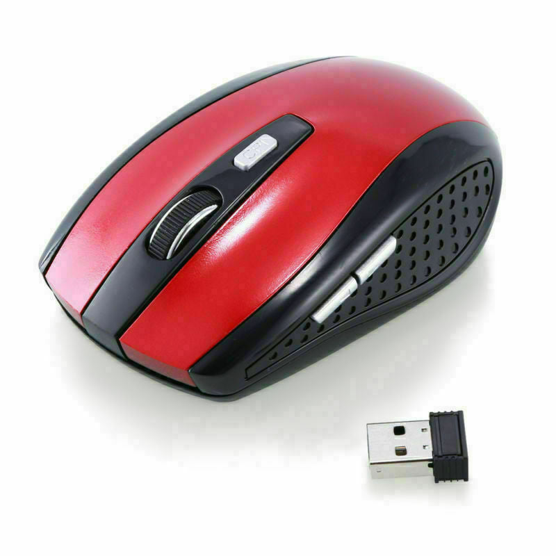 2.4GHz Cordless Optical Mouse with USB Receiver for PC