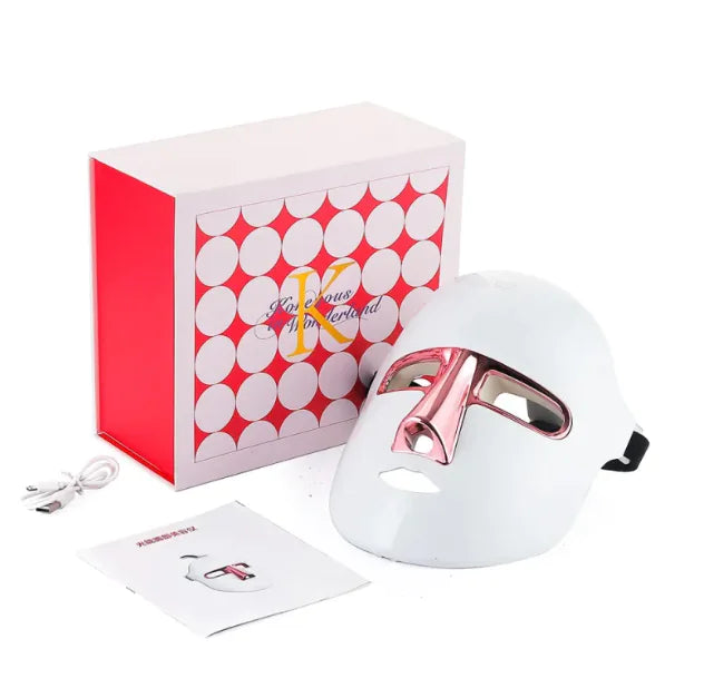 7-Shade LED Skincare Therapy Mask