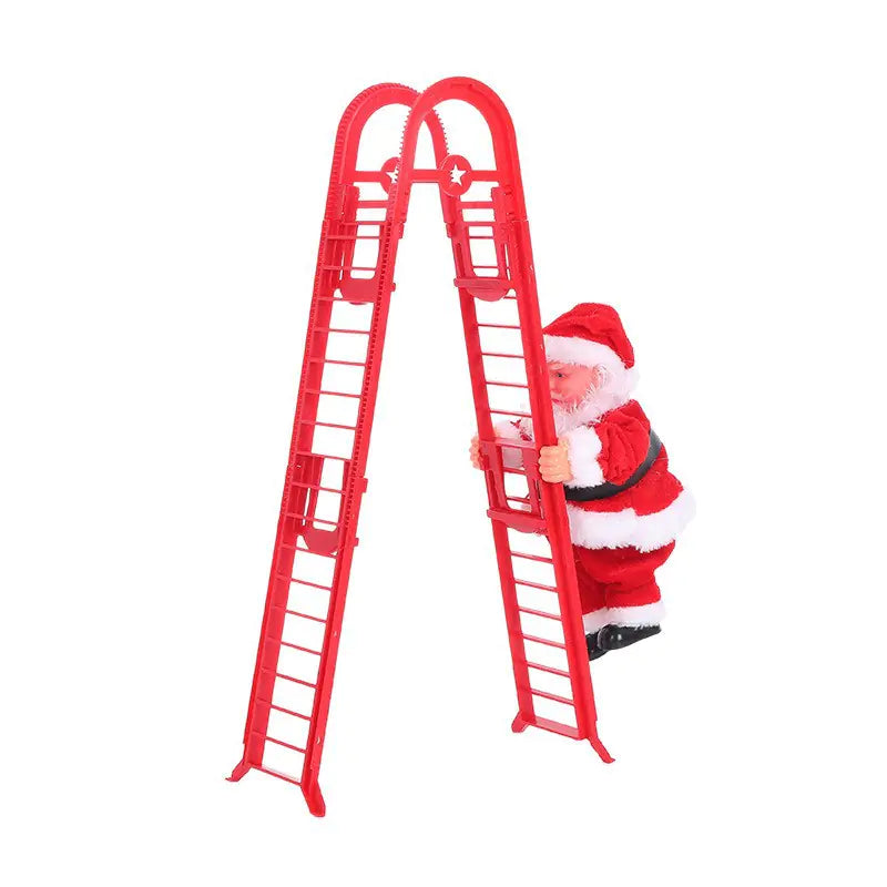 Santa Climber Figurine