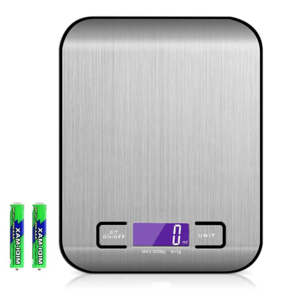 Precision Steel Rechargeable Scale