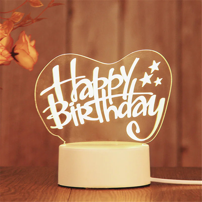3D Acrylic Love Illuminator