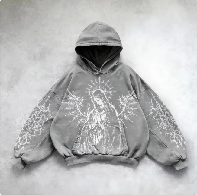 Metro Flair Hooded Art Sweatshirt
