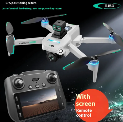 GPS Smart Drone with HD Camera &amp; Collision Avoidance