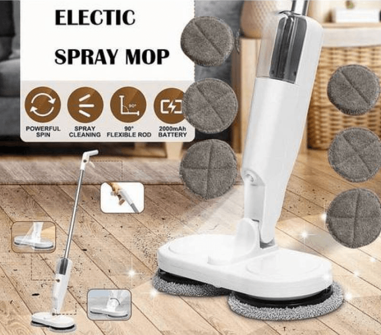 Twin Spin Electric Mop