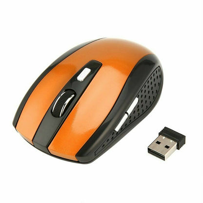 2.4GHz Cordless Optical Mouse with USB Receiver for PC