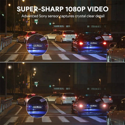 170° HD WiFi Dash Cam Car DVR Recorder with G-Sensor