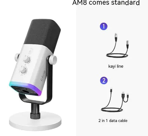 Sleek Multi-Use Noise Cancelling Mic