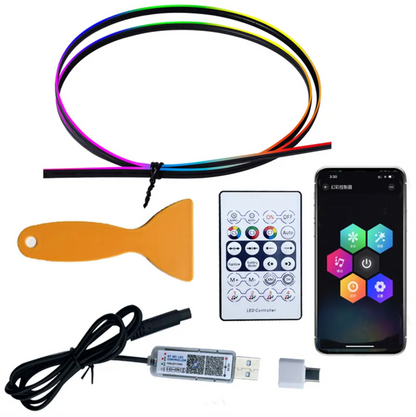 USB Music Sync Car Light