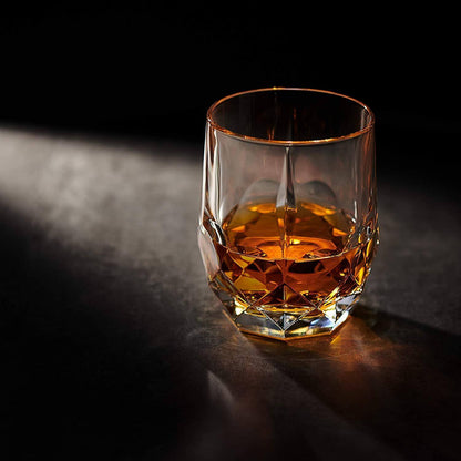 Green Crystal Whiskey Glasses