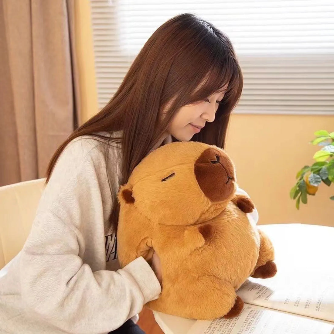 Capiba Cuddle Warmer Plush Pillow ChicCharm