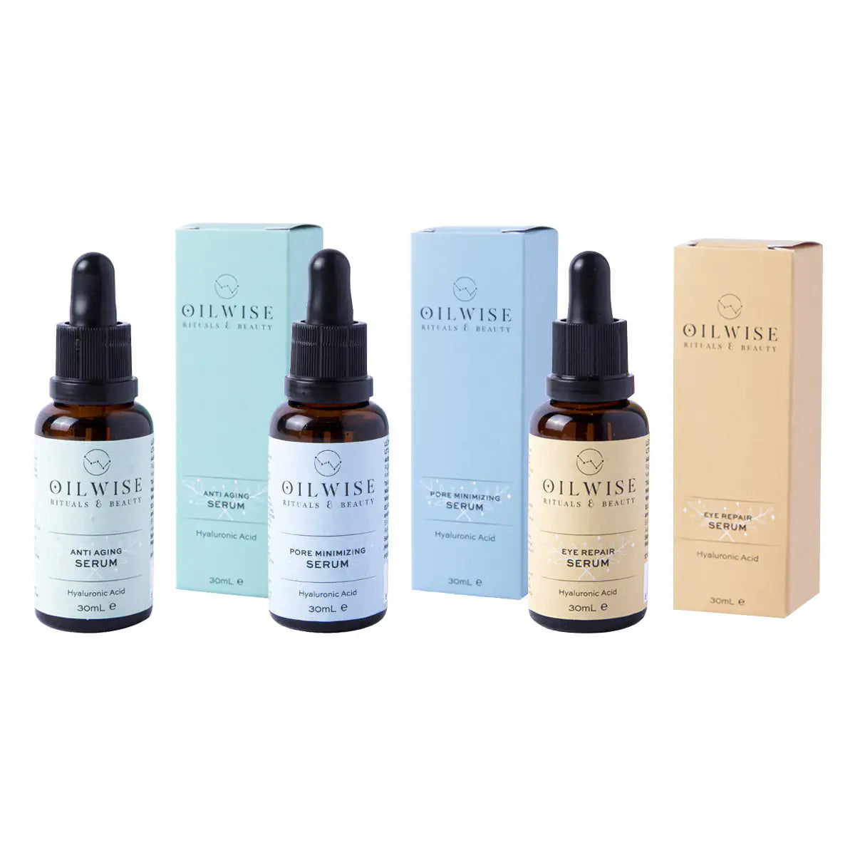 Oilwise Complete Antiaging Trio Serum Set