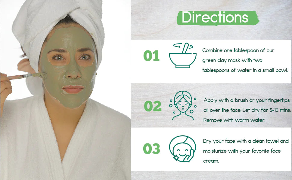 Pure Green Clay Facial Mask