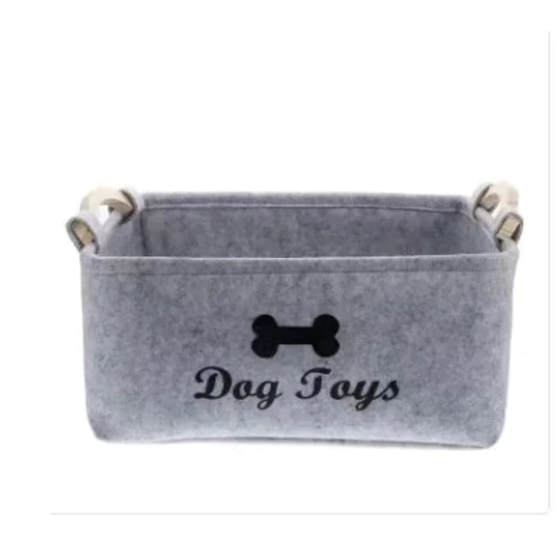 Felt Pet Organizer Basket