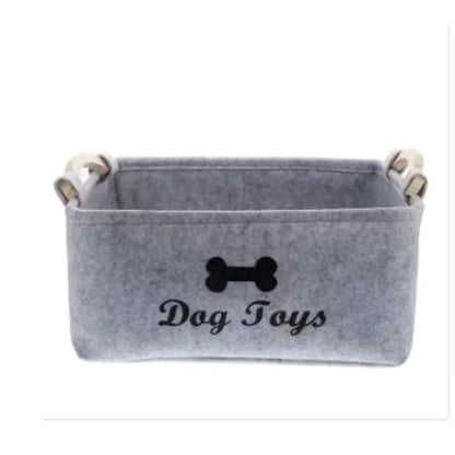Felt Pet Organizer Basket