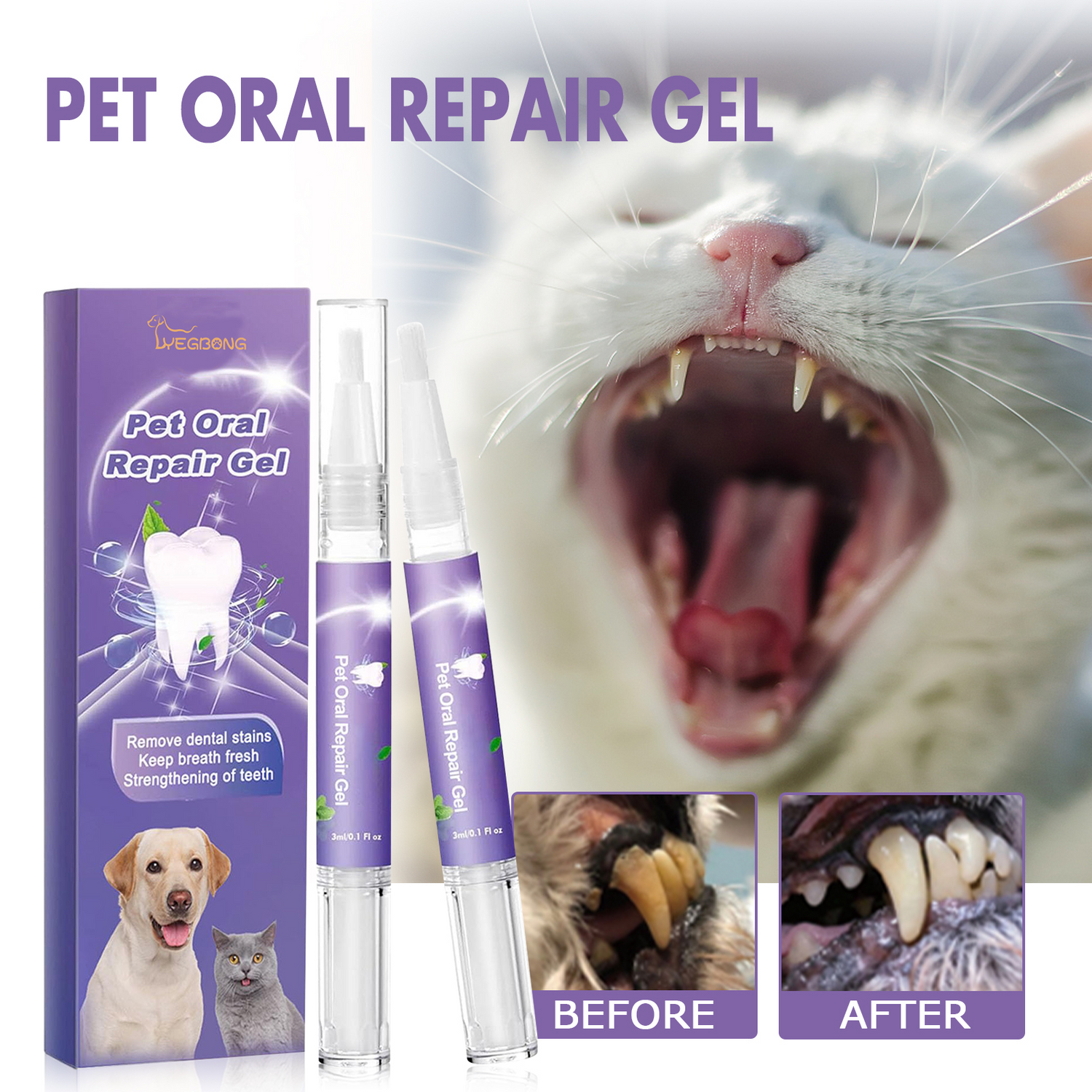 Pet Dental Repair Gel