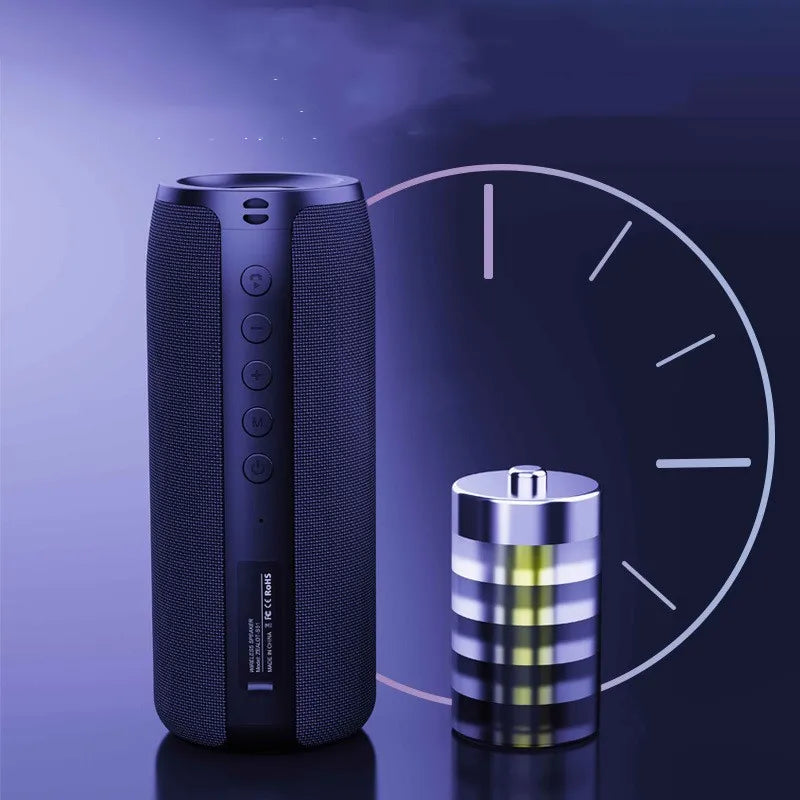 Wireless Bluetooth Speaker Fabric Subwoofer ChicCharm