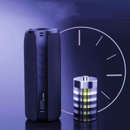 Wireless Bluetooth Speaker Fabric Subwoofer ChicCharm