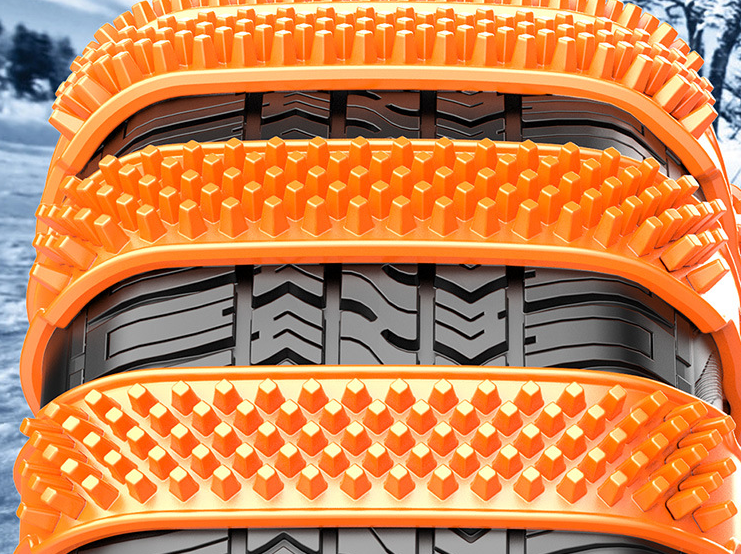 Durable Traction Tire Chains Best Snow &amp; Ice Grip for Trucks 