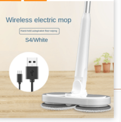 Twin Spin Electric Mop