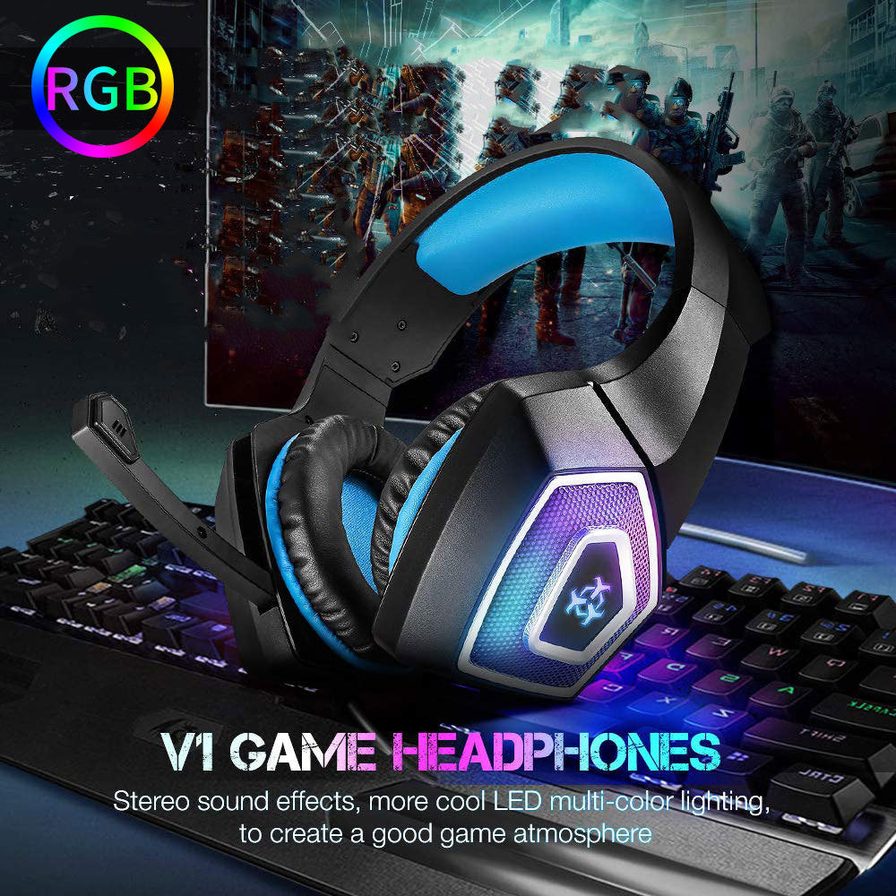 RGB Elite Gaming Headset with LED Effects